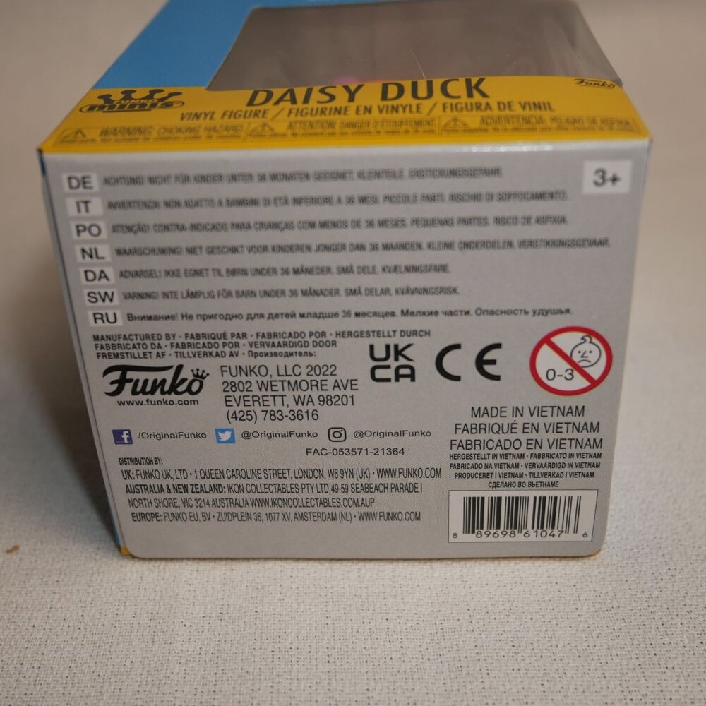 Funko Minis Disney Mickey & Friends Daisy Duck Vinyl Figure 87 - Picture 6 of 8